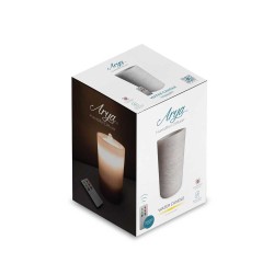 Arya Hd Water Candle Grigia