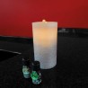 Arya Hd Water Candle Grigia