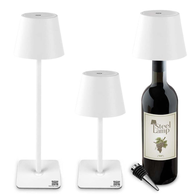 The Steel Lamp 3 In 1 - Bianco