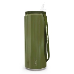 The Steel Bottle  70 Tin Military Green