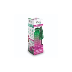 Borraccia Mot. Con Asciugamano 1L  1 Pink&Green