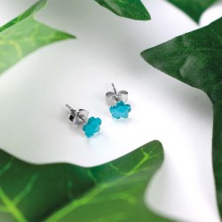 2Easy New Bijoux - Set Da 3 P.l. Fiore Blu