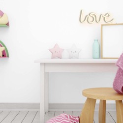 The Steel Lamp Neon Wall Love