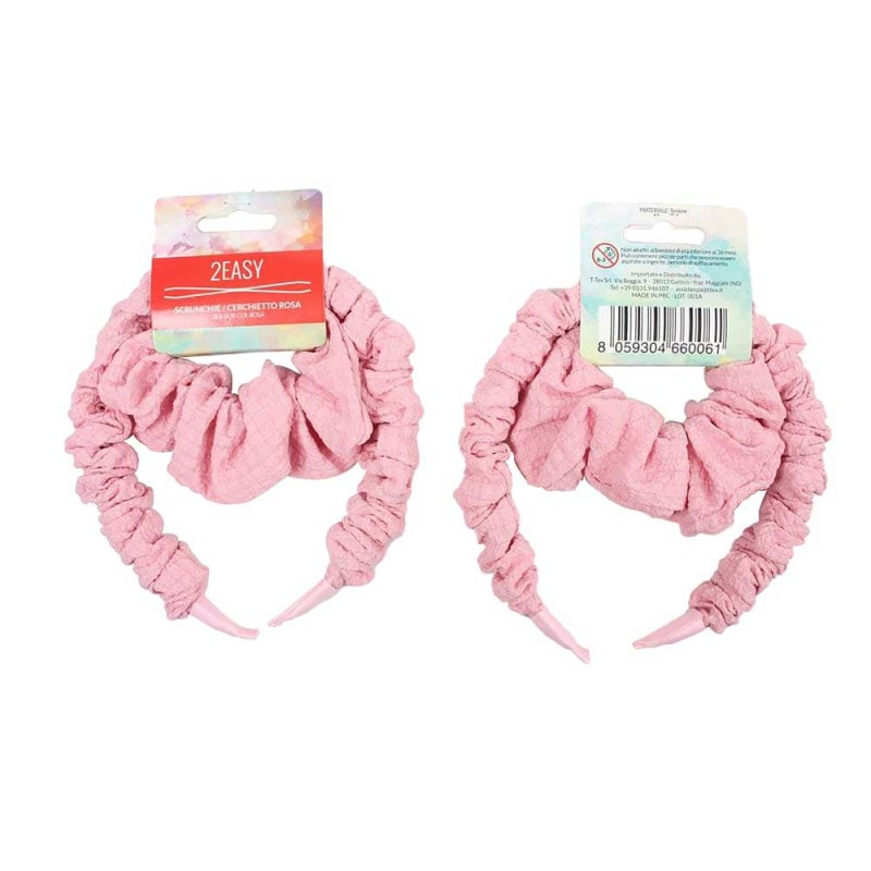 2Easy Scrunchie/Cerchietto Rosa