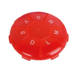 T-Pill Porta Pillole Settimanale Tondo