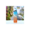 Borraccia Motivazionale 1L  5 Orange & Bluesky