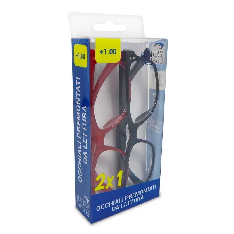 Harry Vederci 2X1 Nero - Rosso +1.00