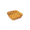 Carta Forno Quadrata Con Pattern Pollo 50Pz