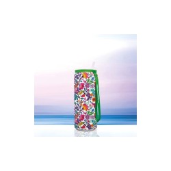 The Steel Bottle  75 Tin Garden Flowers