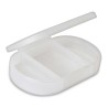T-Pill Ovale - 3 Scomparti Bianco