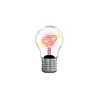 The Steel Lamp Neon Bulb Hearts