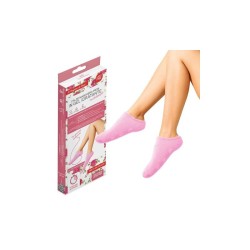 2Easy Calze Maschera Piedi Antiscivolo Rosa