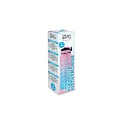 Borraccia Motivazionale 1L  6 Ice Blue & Pink
