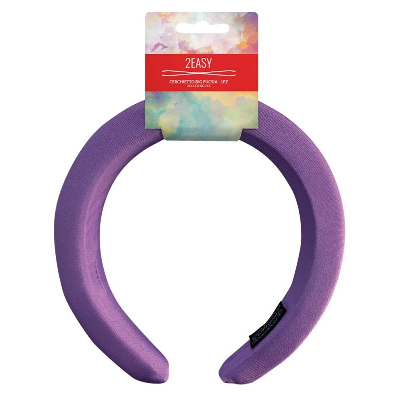 2Easy Cerchietto Big Fucsia - 1Pz