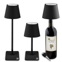 The Steel Lamp 3 In 1 - Nero