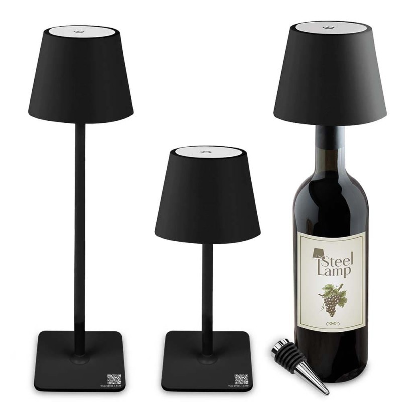 The Steel Lamp 3 In 1 - Nero