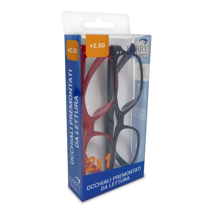 Harry Vederci 2X1 Nero - Rosso +2.50