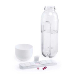 T-Pill Borraccia 730 ml Porta Pillole Settimanale