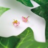 2Easy New Bijoux - P.l. Farfalla Rosa Oro 18K