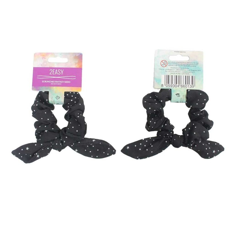2Easy Scrunchie Fantasy Nero