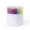 T-Pill Color Circle - Settimanale 28 Scomparti