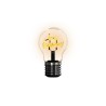 The Steel Lamp Neon Bulb Be Happy