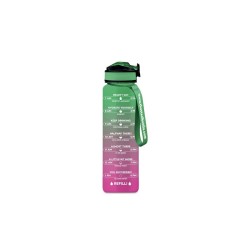Borraccia Motivazionale 1L  1 Pink&Green