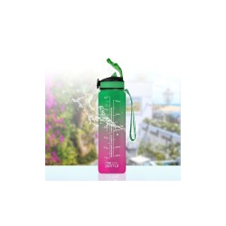 Borraccia Motivazionale 1L  1 Pink&Green