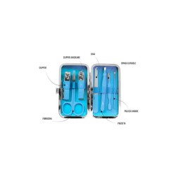2Easy Travel Kit 8 In 1 Azzurro